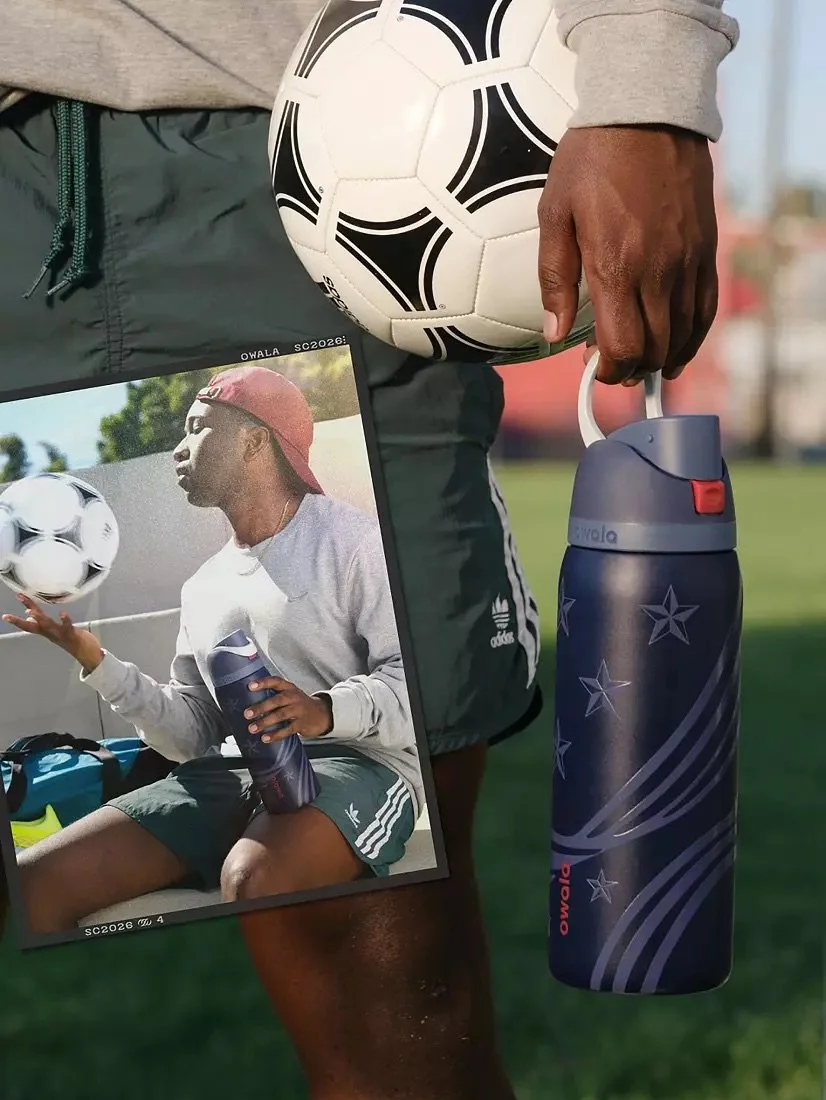 New Owala Soccer Collection at Owala, Dick's Sporting Goods, and